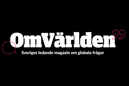 Logotyp för Omvärlden