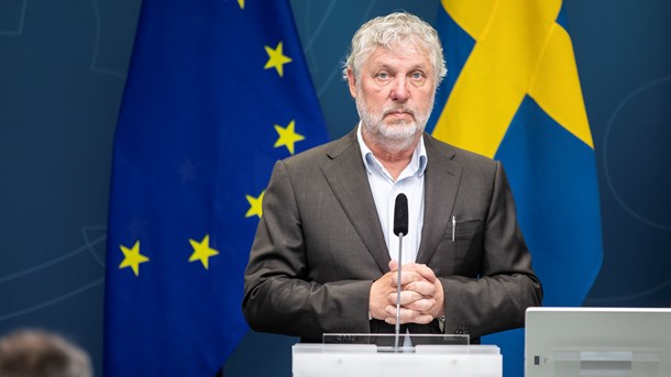 Porträtt på Peter Eriksson, biståndsminister.