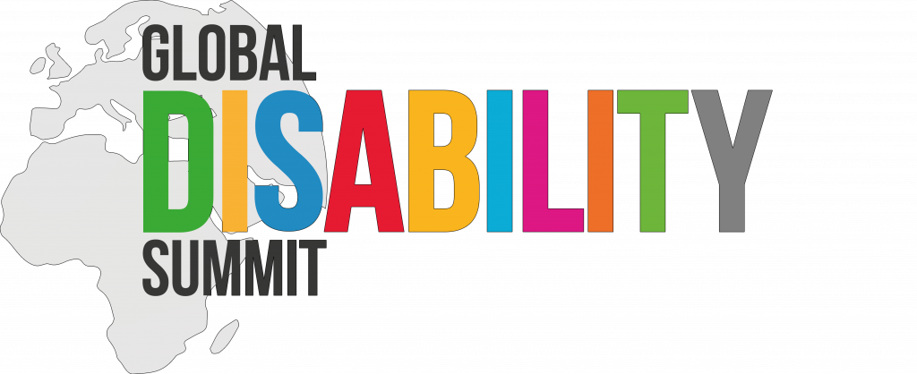 Global Disability summit logotyp
